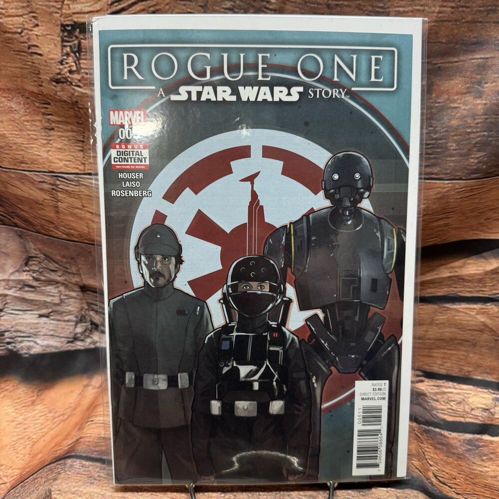 Star Wars Rogue One 5 Marvel 2017 Cover A Phil Noto Never Removed From Bag NM
